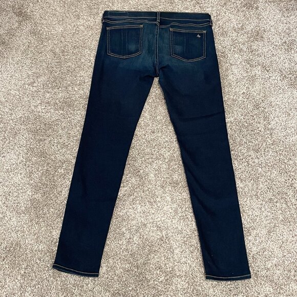Rag and Bone Skinny Jeans in Coventry Dark Wash Size 31 - Picture 3 of 6